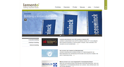 Desktop Screenshot of lemento.com